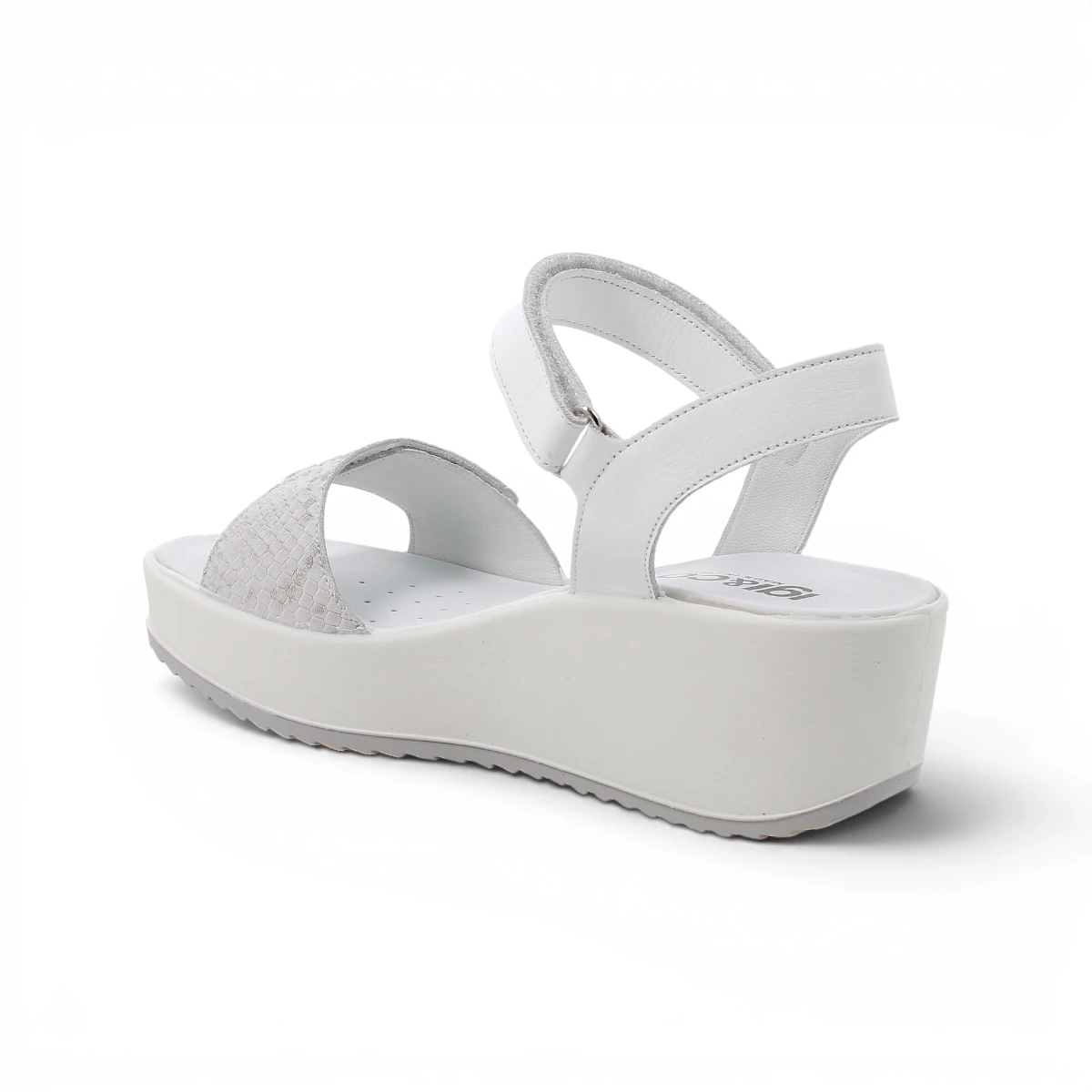 7665644 Bijele ženske sandale – IGI & CO