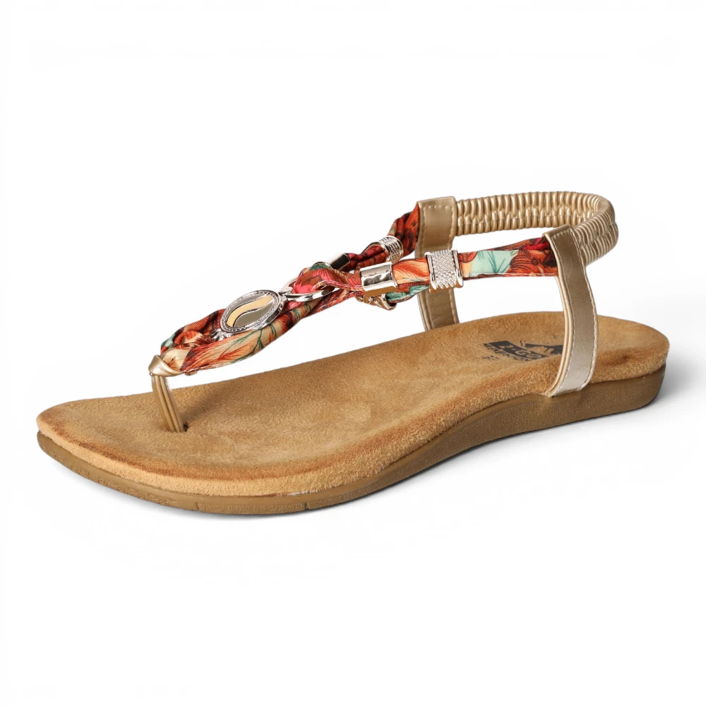8018805-699-410 2GO Fashion ženska sandala gold