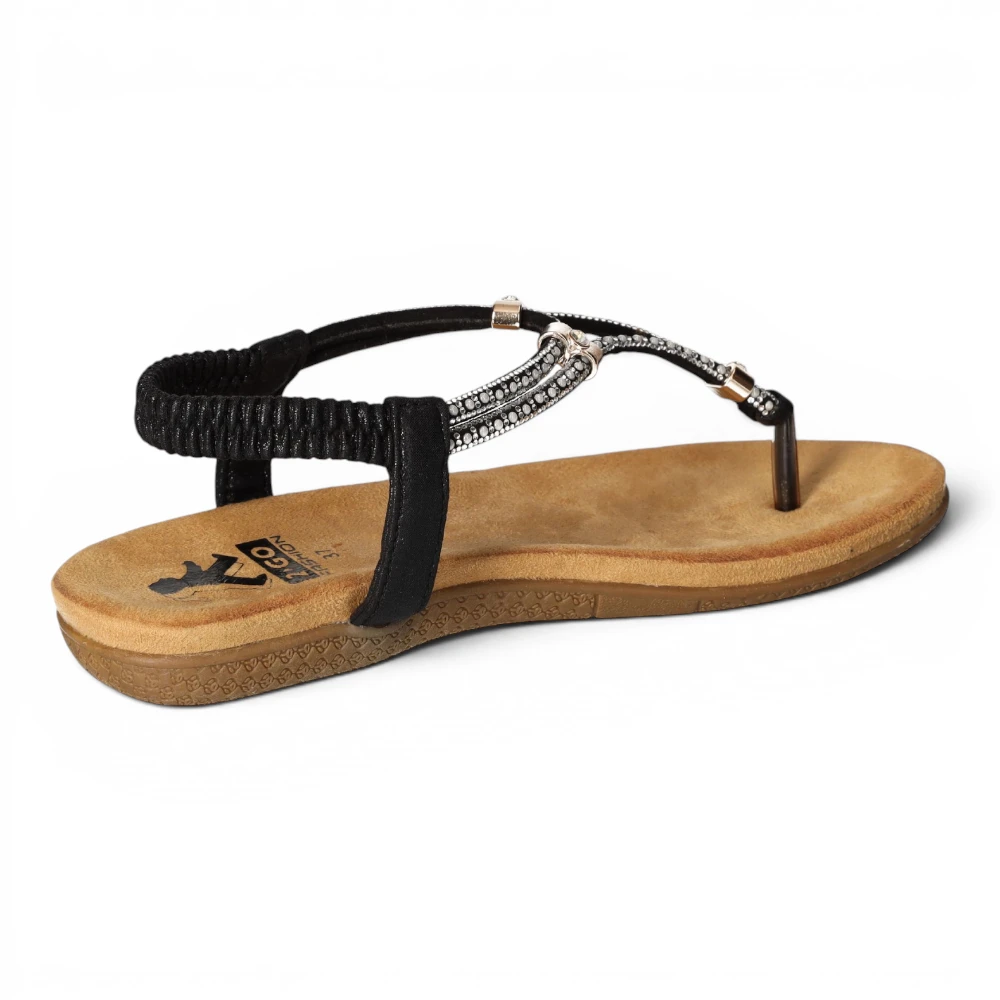 8018811-009 2GO Fashion Ženska sandala Schwarz