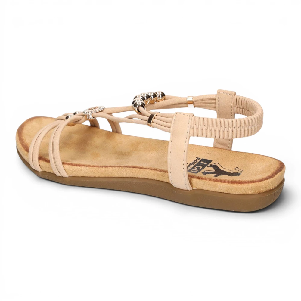 8018843-004 Bež sandale Fashion- 2GO