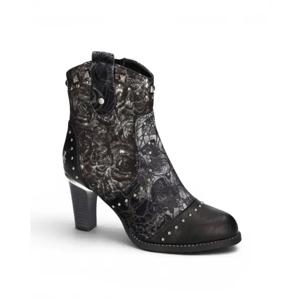 8238508-009 Crne ženske gležnjače – 2GO Fashion