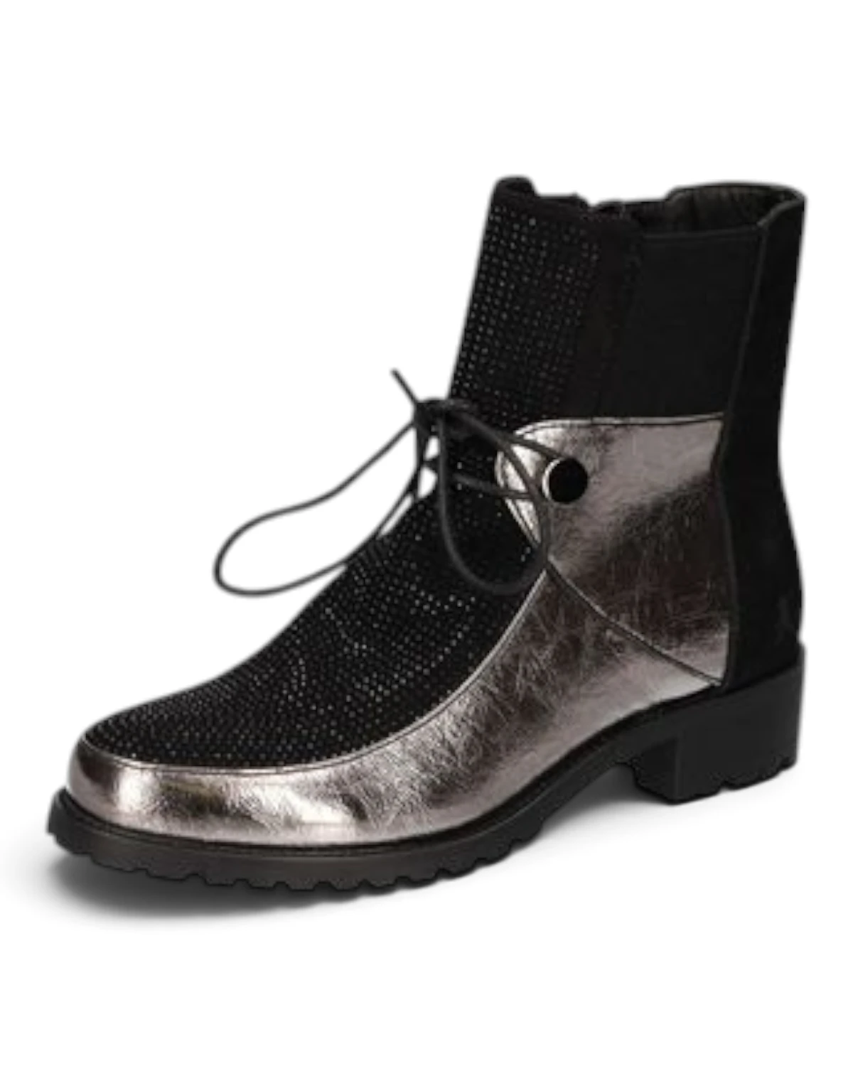 8240501-921 2GO Fashion čizma schwarz/silber