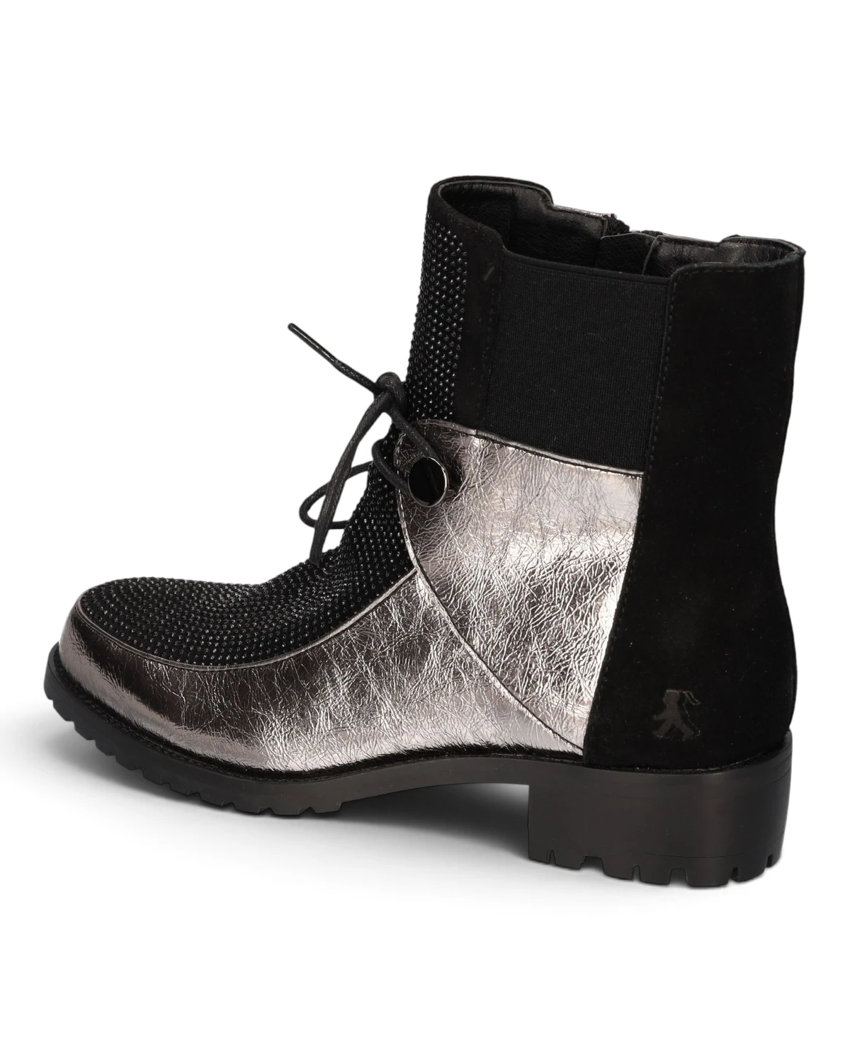 8240501-921 2GO Fashion čizma schwarz/silber