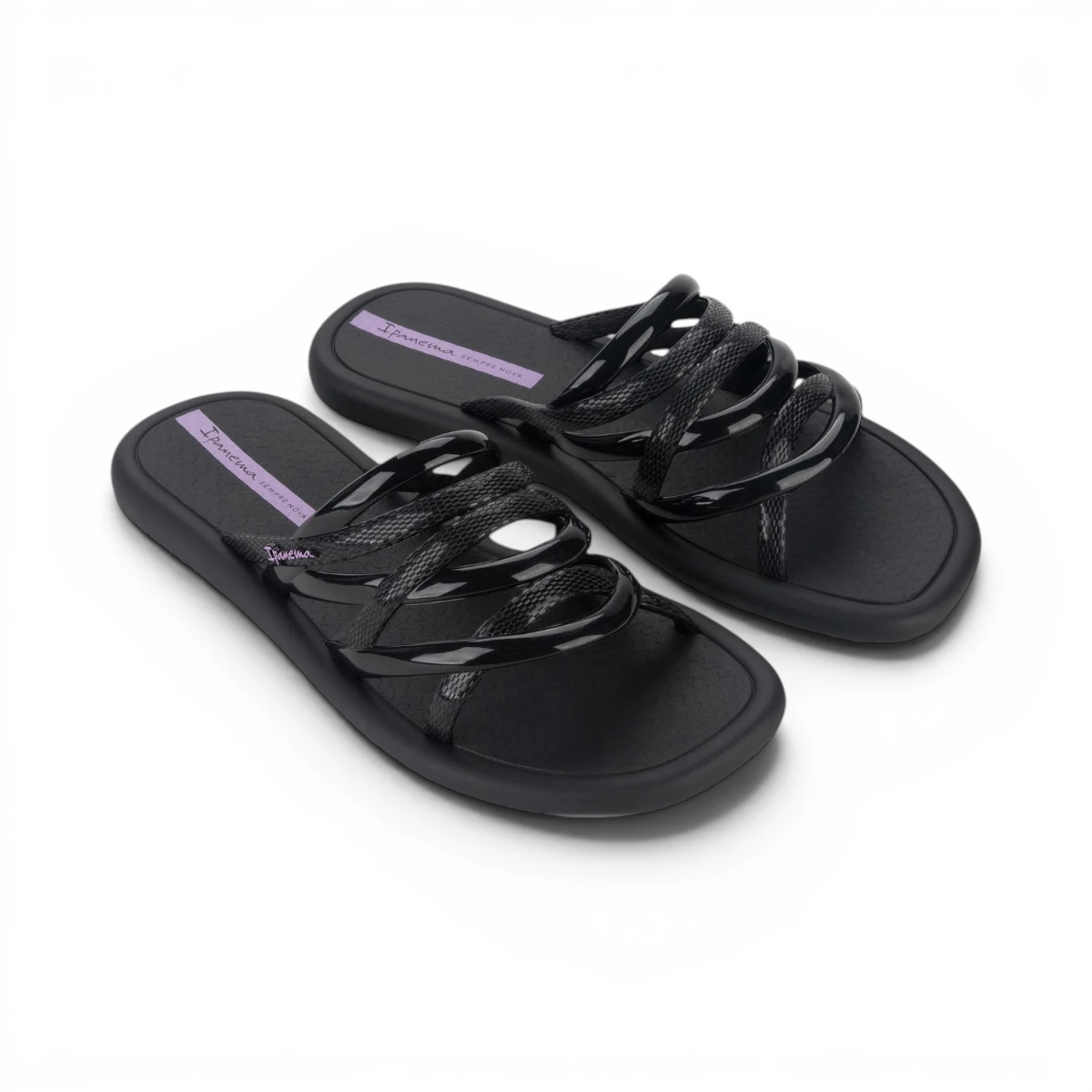 83606-AW816 IPANEMA MEU SOL SLIDE FEM BLACK/LILAC