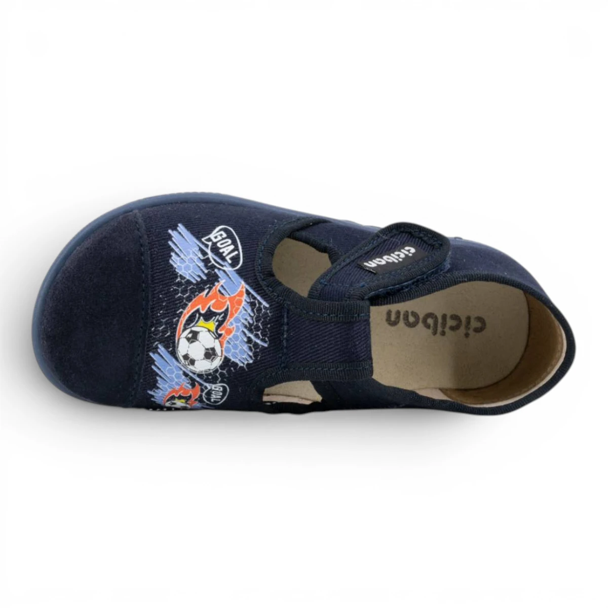 85433P-NAVY Dječje Plave Papuče- Ciciban