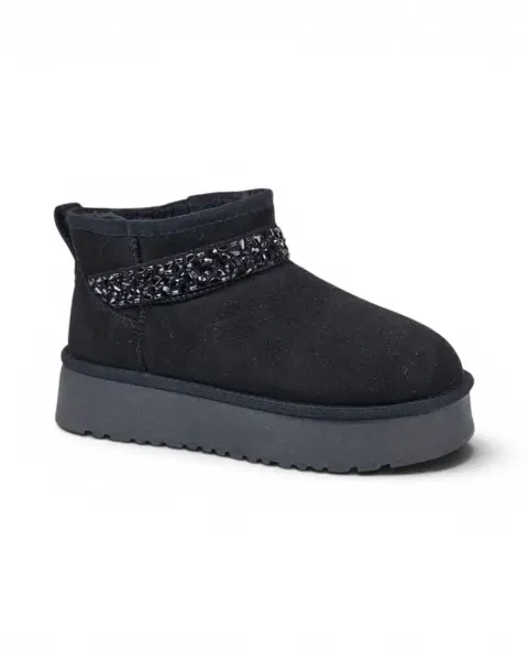 8886-BLACK Laura Biagiotti shoes MICRO BLACK