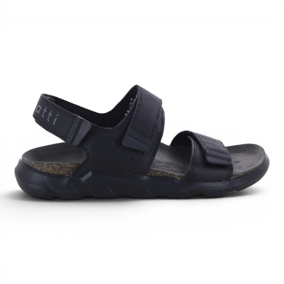 A7Y80-5000-1000 Bugatti muška sandala Boas schwarz