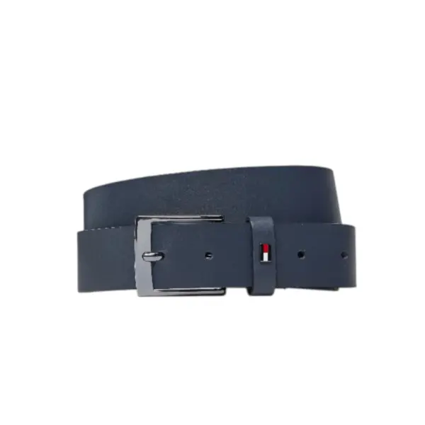 Tommy Hilfiger muški remen Adan Leather 35 navy light blue