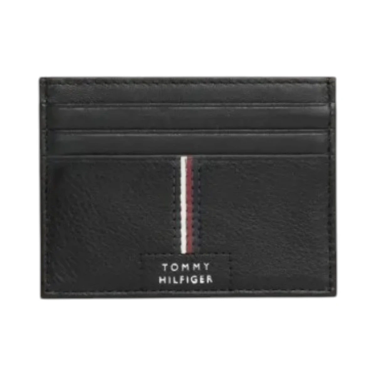 AM0AM12186-BDS TOMMY HILFIGER TH PREMIUM LEATHER CC HOLDER MUSKI KOZNI ETUI CRNI
