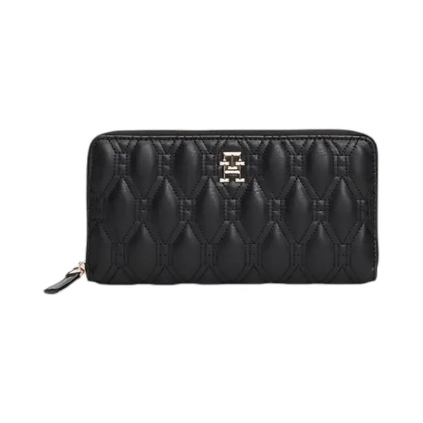 AW0AW16578-BDS TOMMY HILFIGER TH REFINED LRG ZA QU ZENSKI NOVCANIK CRNI PROSIVENI SA ZIPOM