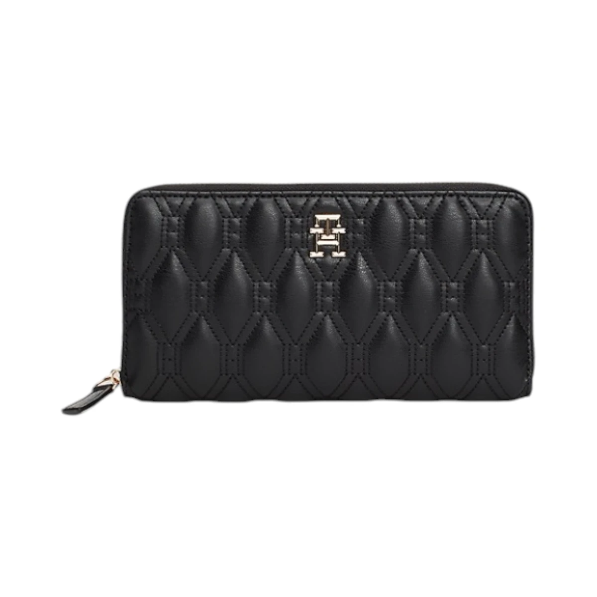 AW0AW16578-BDS TOMMY HILFIGER TH REFINED LRG ZA QU ZENSKI NOVCANIK CRNI PROSIVENI SA ZIPOM