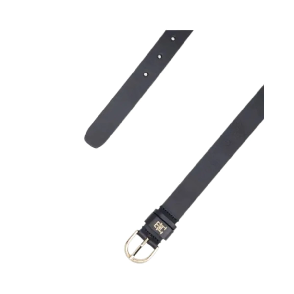 AW0AW16836-DW6 TOMMY HILFIGER ESSENTIAL EFFORTLESS 25 ZENSKI KOZNI REMEN PLAVI MONOGRAM KOPCA