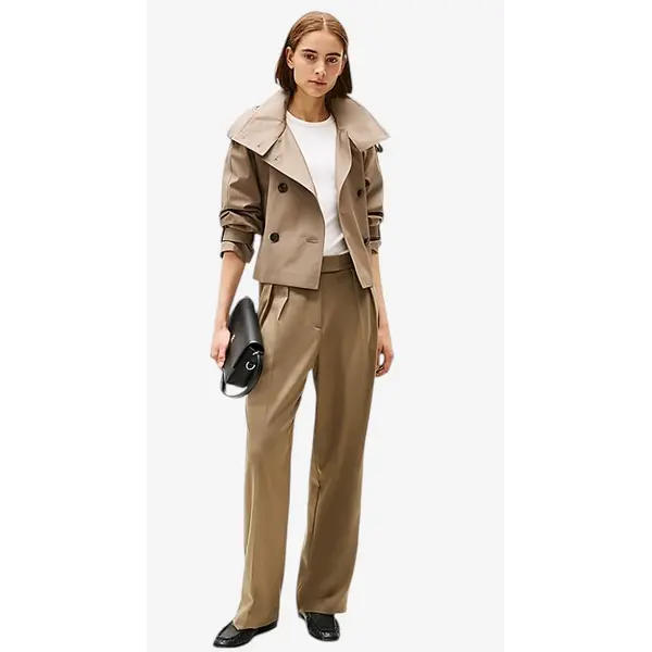 AW0AW17219-BDS TOMMY HILFIGER TH DISTINCT CONV CROSSOVER ZENSKA TORBICA CRNA PREKO RAMENA GOLD LOGO