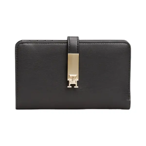 Tommy Hilfiger ženski novčanik Heritage Med Wallet AW0AW17262-BDS-Crna