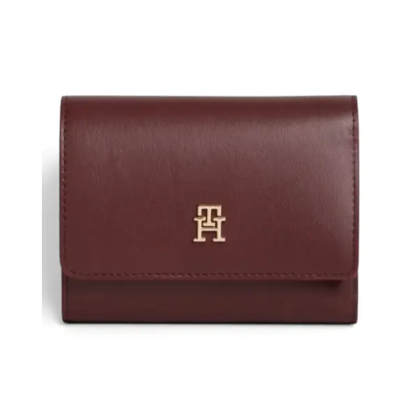 AW0AW18129-XUT-OS Tommy Hilfiger TH ICON TRIFOLD Oxblood