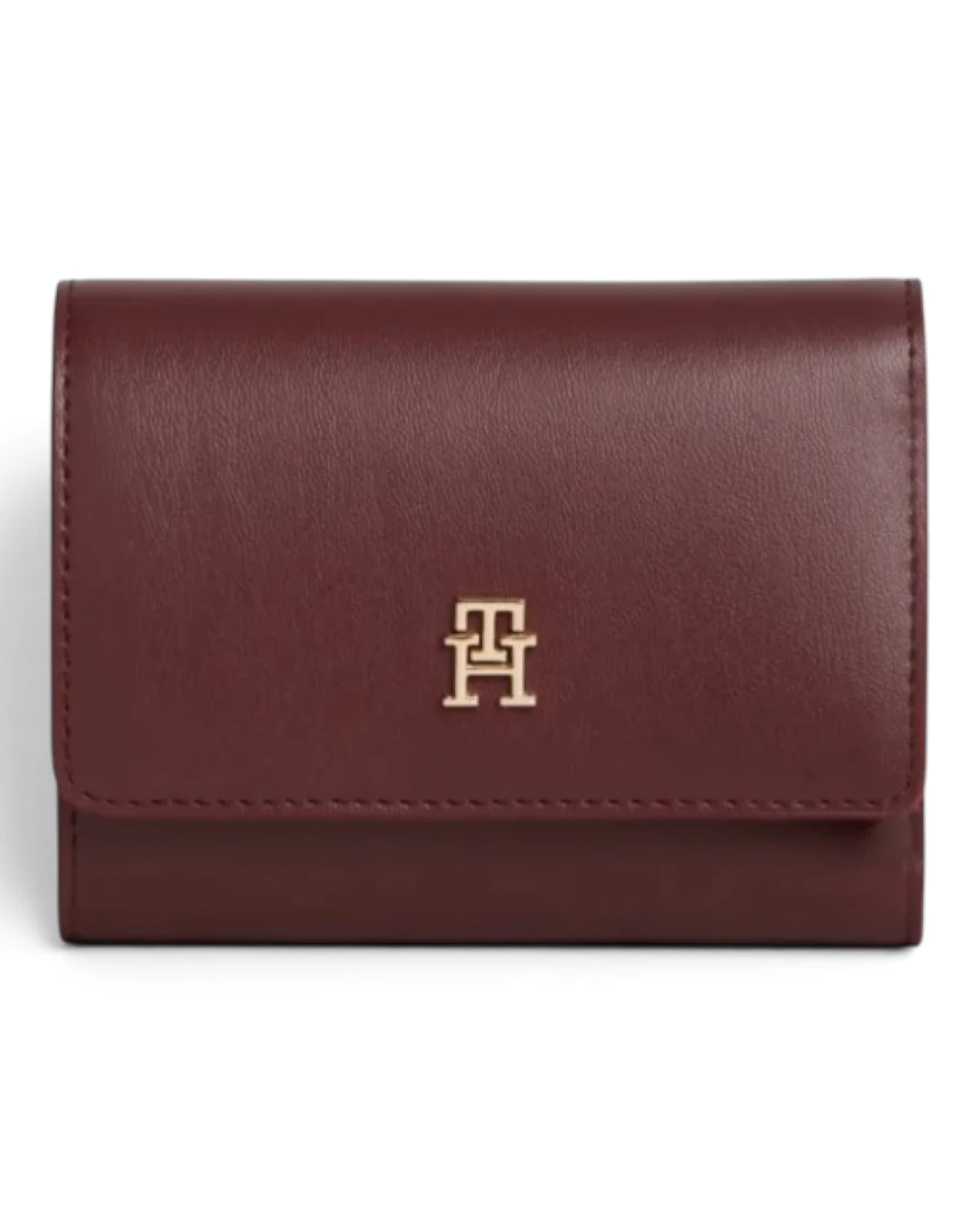 AW0AW18129-XUT-OS Tommy Hilfiger TH ICON TRIFOLD Oxblood
