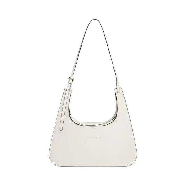 AW0AW18620-AEO TOMMY HILFIGER MODERN SHOULDER BAG ZENSKA TORBICA KREM SOFT CREAM PREKO RAMENA GOLD LOGO