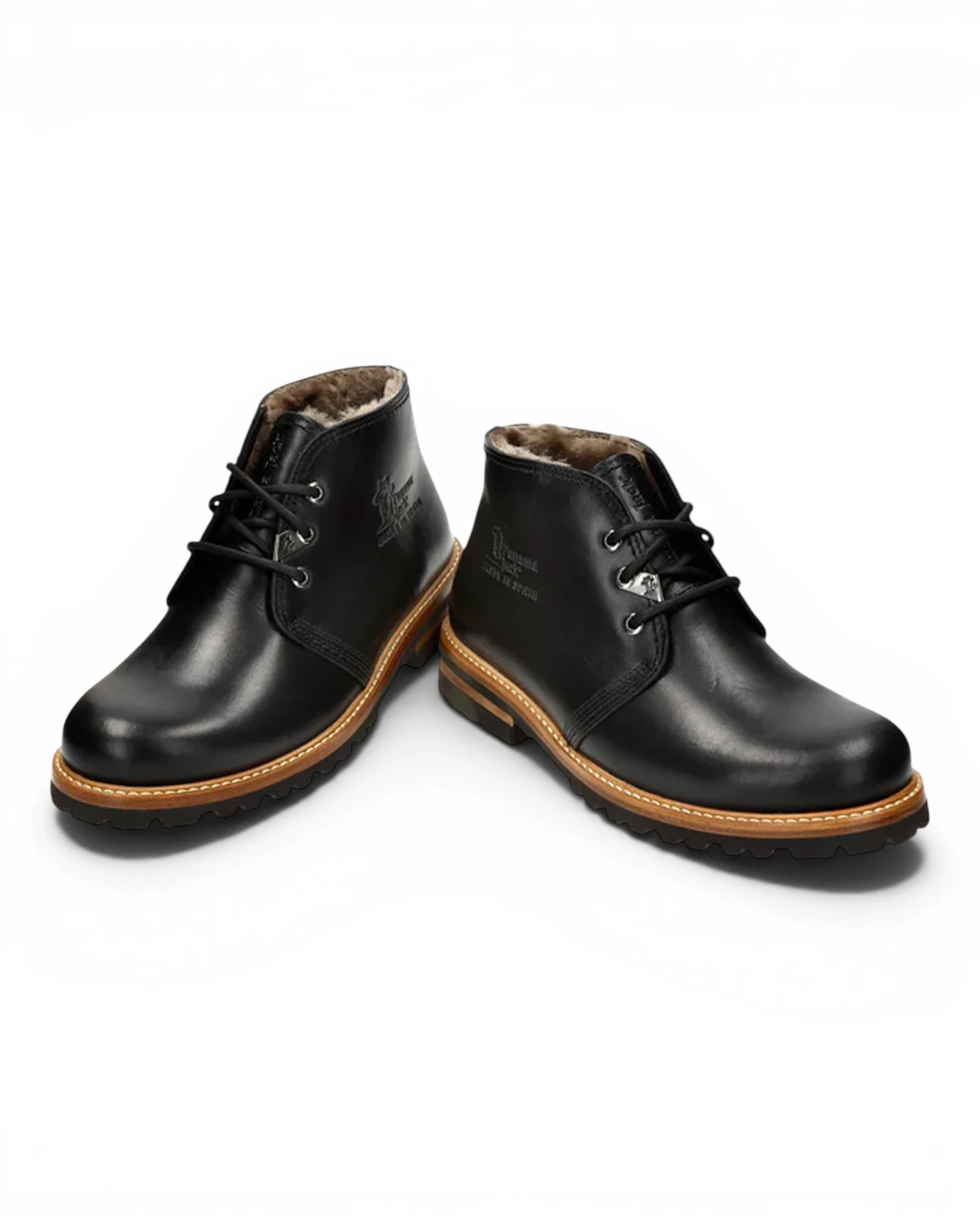 Bota Panama Igloo C43 Crne kožne gležnjače za zimske dane – Panama Jack