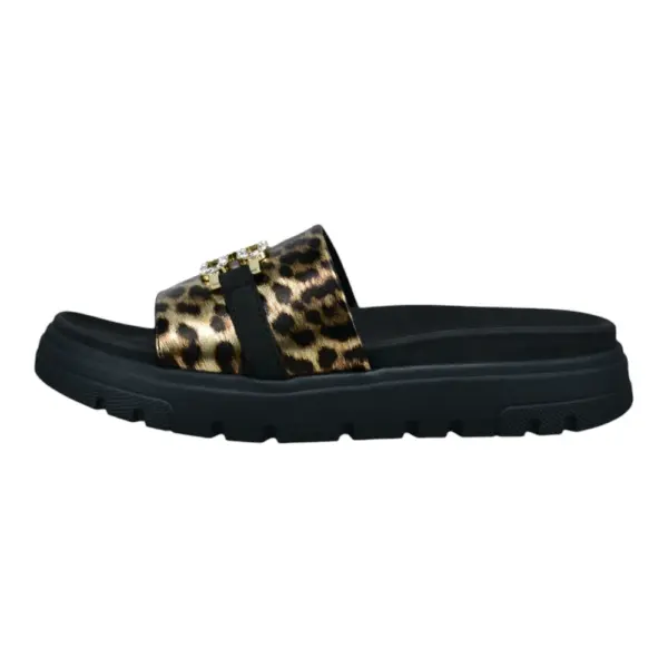 Bagatt ženska natikača Animal print/Black