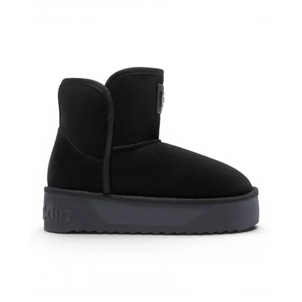 DFSH371004-BLAC Crne ženske gležnjače Nordic V.2 Basic Low – D.Franklin