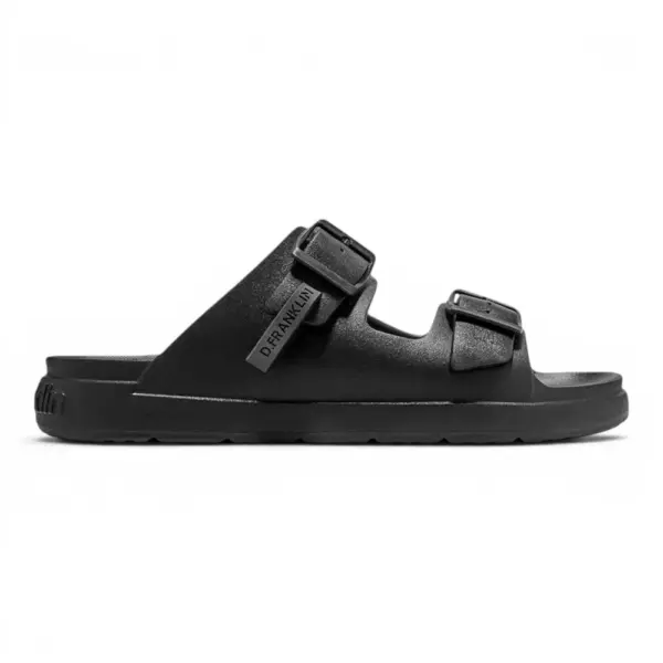 Crne natikače Foam Black – D.Franklin