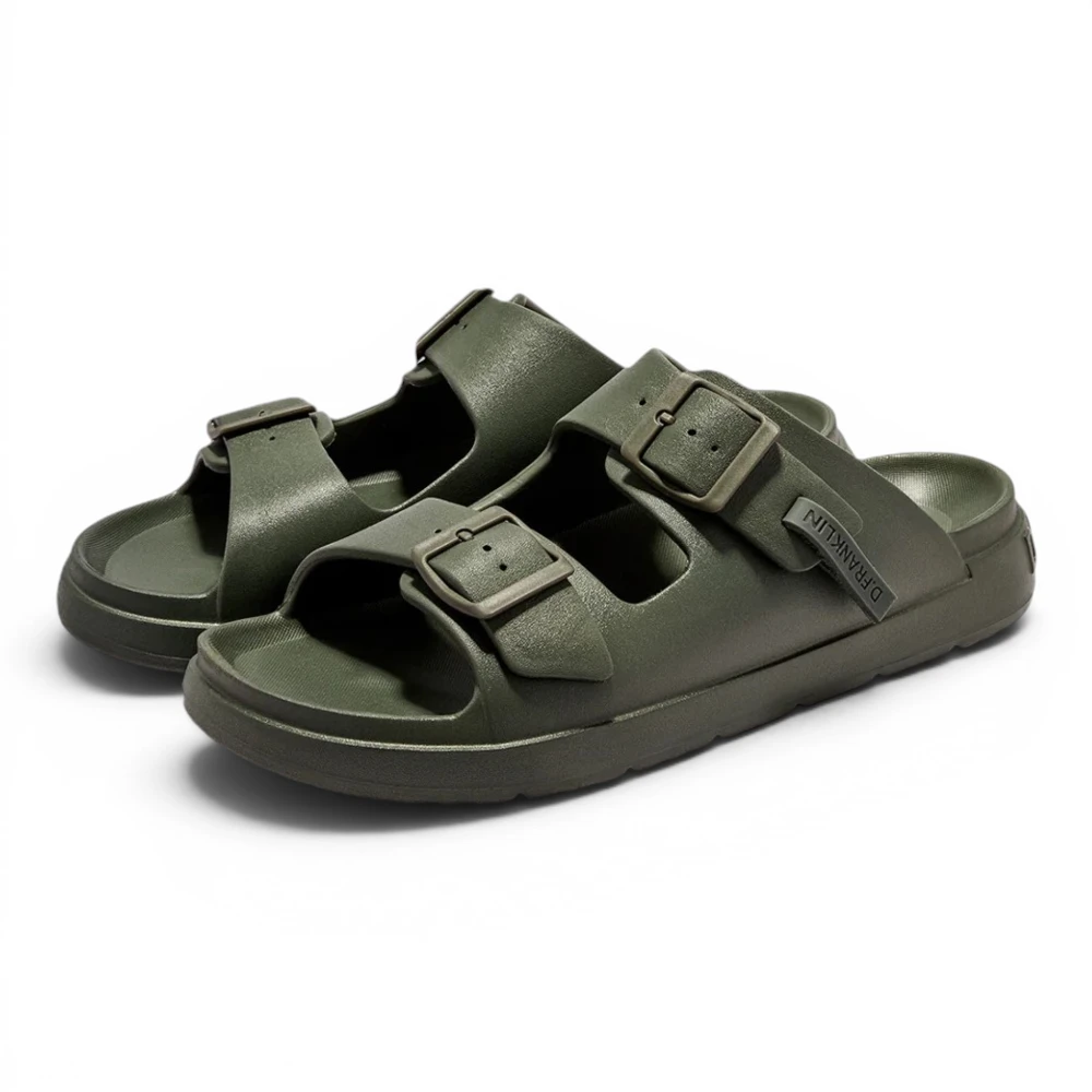 DFSH413004-OILG Zelene natikače Foam Oil Green – D.Franklin