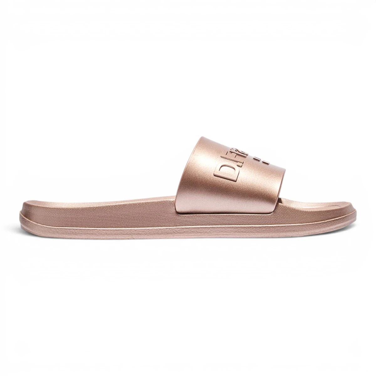 DFSH417003-ROSE Rose zlatne ženske natikače Marea Met – D.Franklin