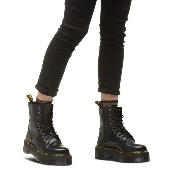 DM15265001 Dr.Martens Jadon Black Polished Smooth