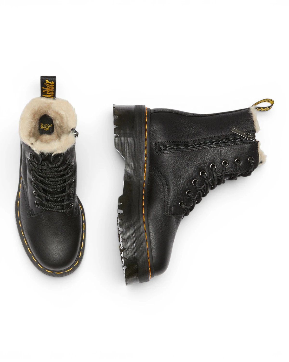 DM25637001 Dr.Martens Jadon Fl Black Pisa