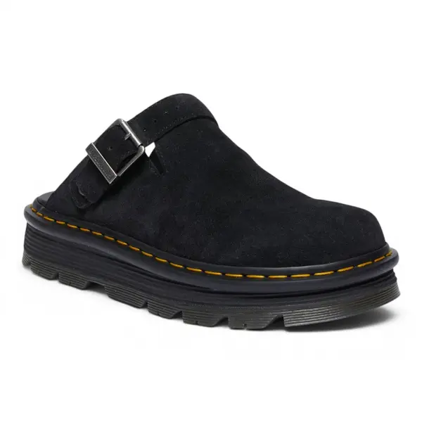 DM31657001 Crne natikače Zebzag Mule – Dr. Martens