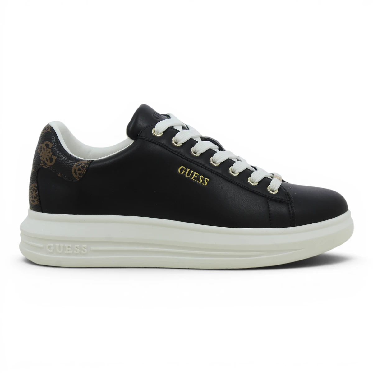 FL8VIBLEA12-BLKBR Guess ženska tenisica VIBO BLKBR