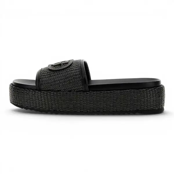 FLJLNYFAB19-BLACK Guess ženska natikača LONNEY black