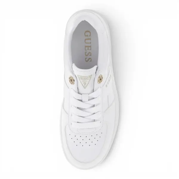 FLPNAMELE12-WHITE Guess Ženska Tenisica NAIMA White/Gold