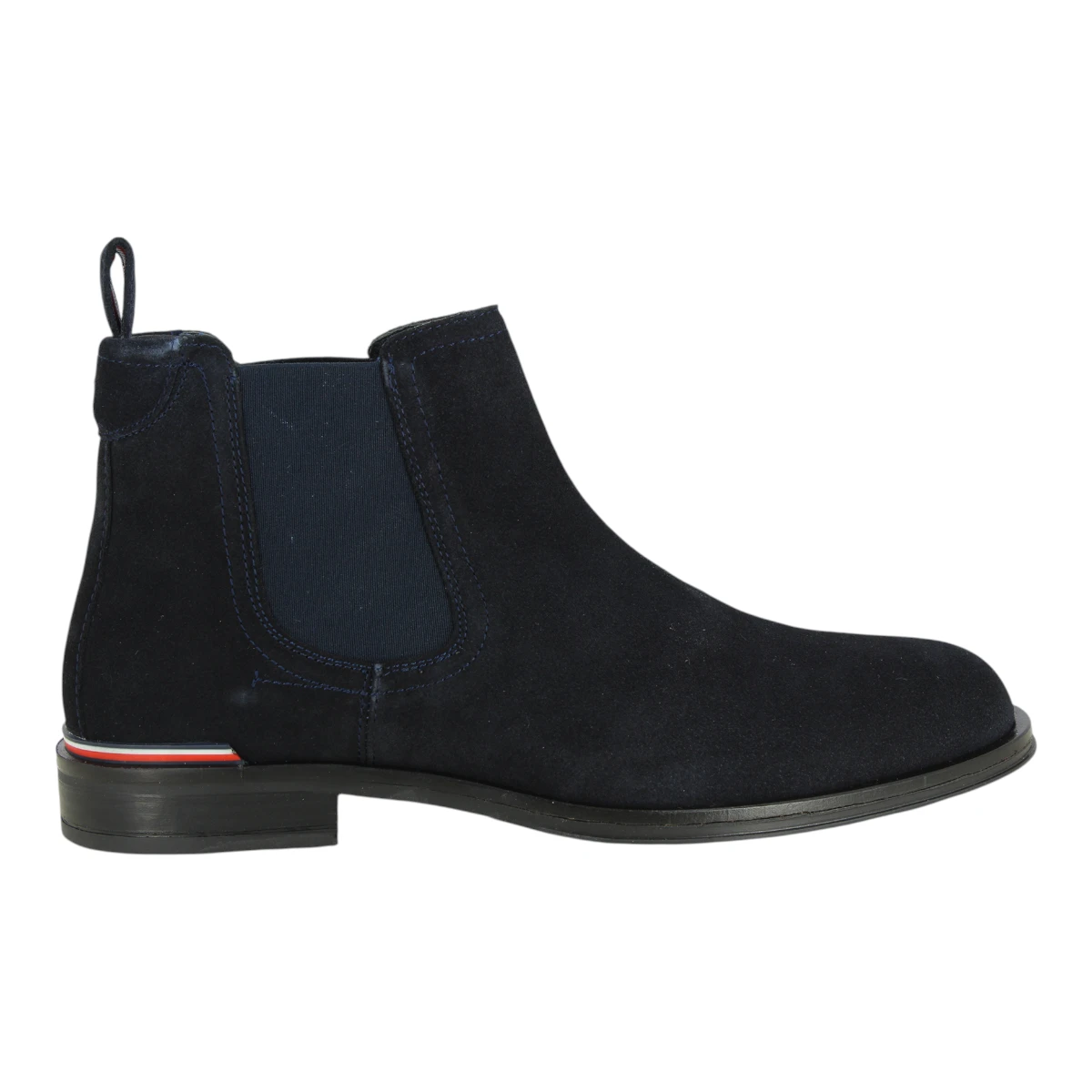 FM0FM04757-DW5 Tommy Hilfiger muške gležnjače Core RWB Suede Chelsea tamnoplave