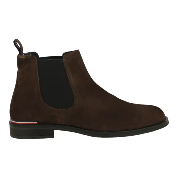 Tommy Hilfiger muške gležnjače Core RWB Suede Chelsea FM0FM04757-GT6-Smeđa