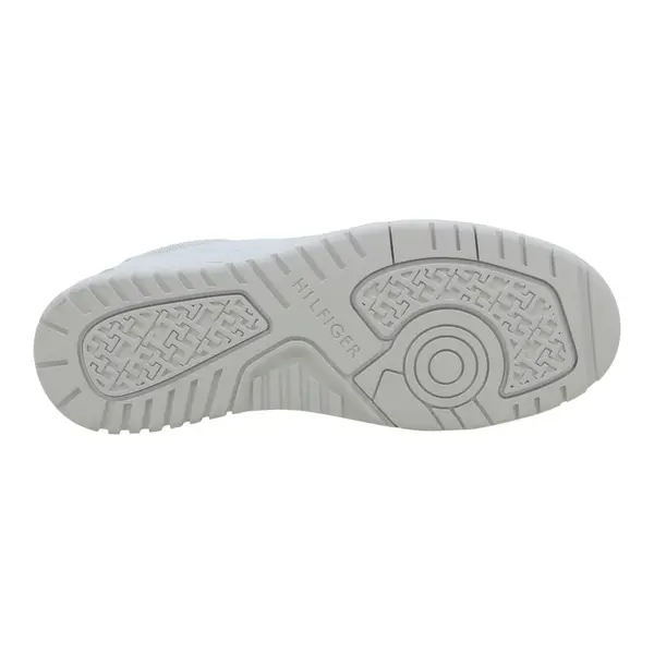 FM0FM05040-YBS Tommy Hilfiger muške kožne tenisice TH Basket Core bijele