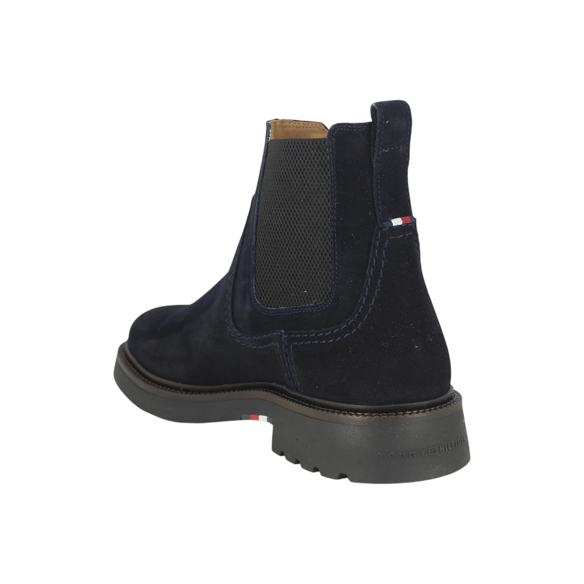 FM0FM05104-DW5 Tommy Hilfiger muške gležnjače Light Suede Chelsea tamnoplave