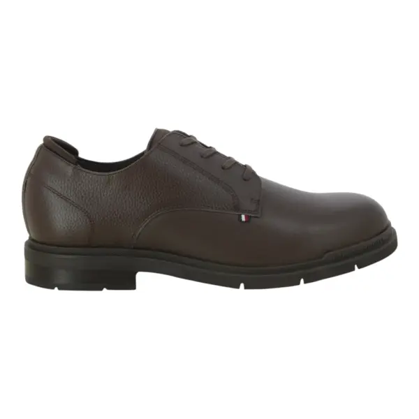 Tommy Hilfiger muške cipele Flexible Mix Leather Shoe FM0FM05164-GT6-Smeđa