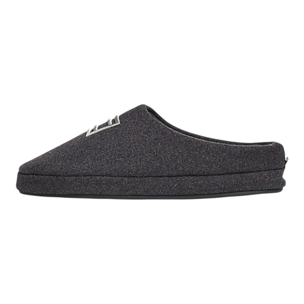 FM0FM05227-PTY Tommy Hilfiger muške kućne papuče Flag Warm Felt tamnosive