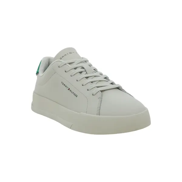 FM0FM05367-AF3 Tommy Hilfiger muške kožne tenisice TH Court Lth Detail bež