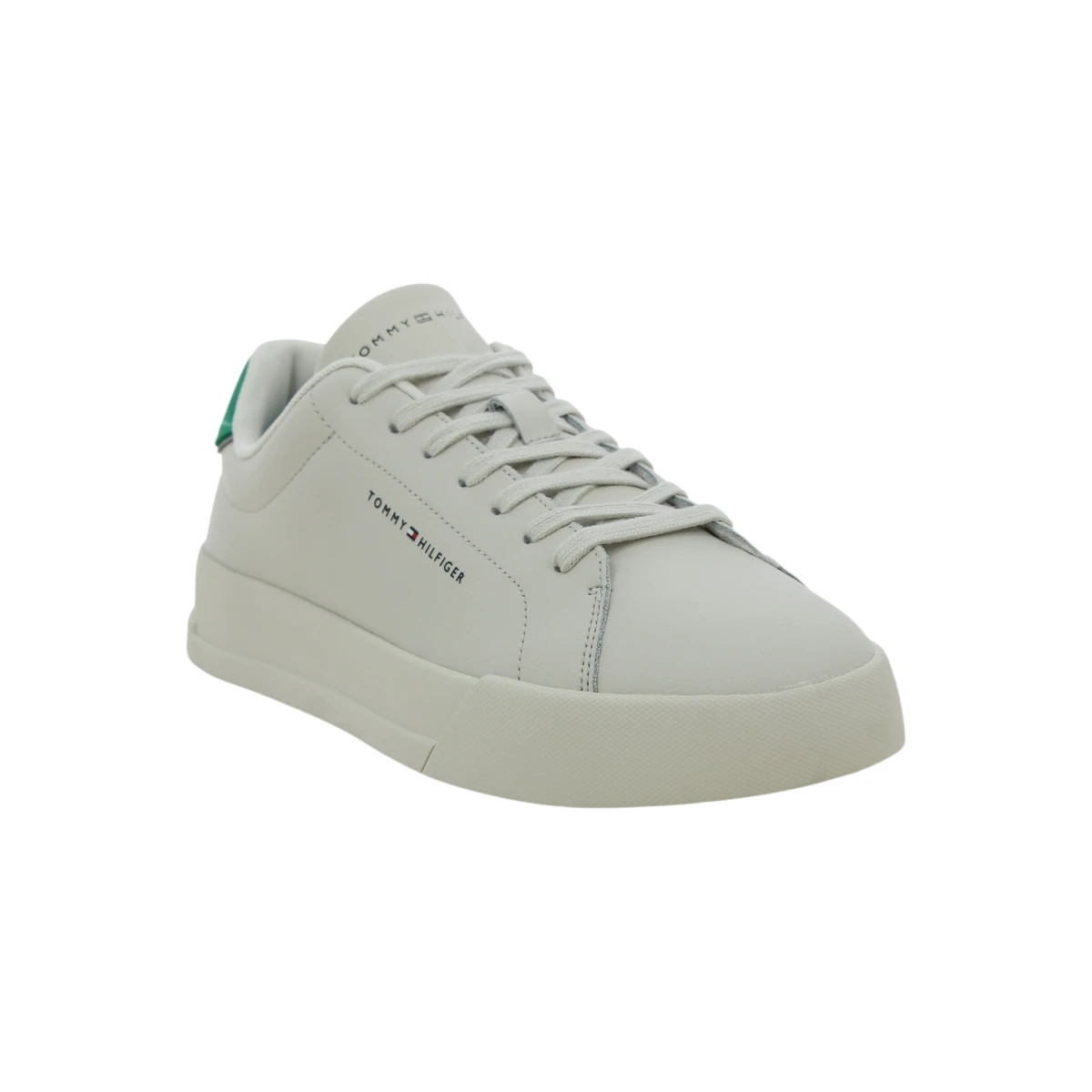 FM0FM05367-AF3 Tommy Hilfiger muške kožne tenisice TH Court Lth Detail bež