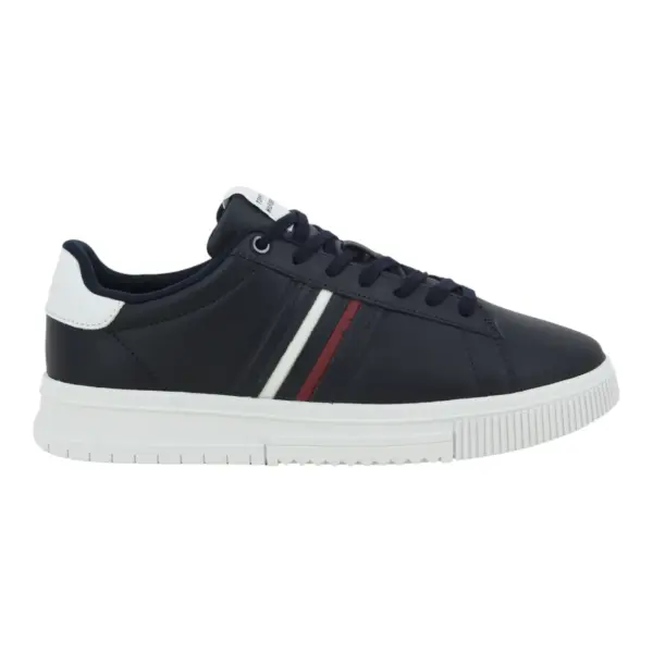 Tommy Hilfiger muške tenisice Modern Cupsole Stripes Lth FM0FM05406-DW5