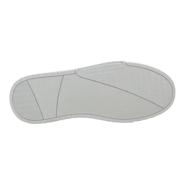FM0FM05406-YBS Tommy Hilfiger muške kožne tenisice Modern Cupsole Stripes bijele
