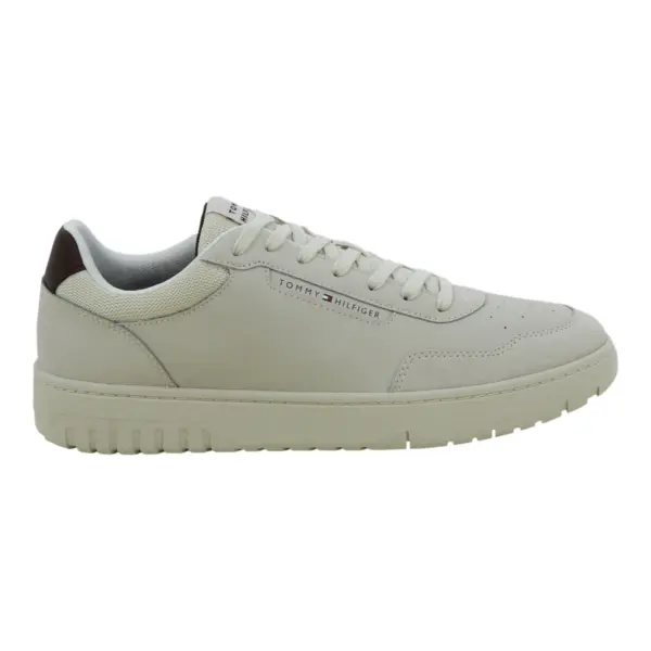 Tommy Hilfiger muške tenisice TH Basket Core Lth Mix FM0FM05467-AF3-Bež/Krem