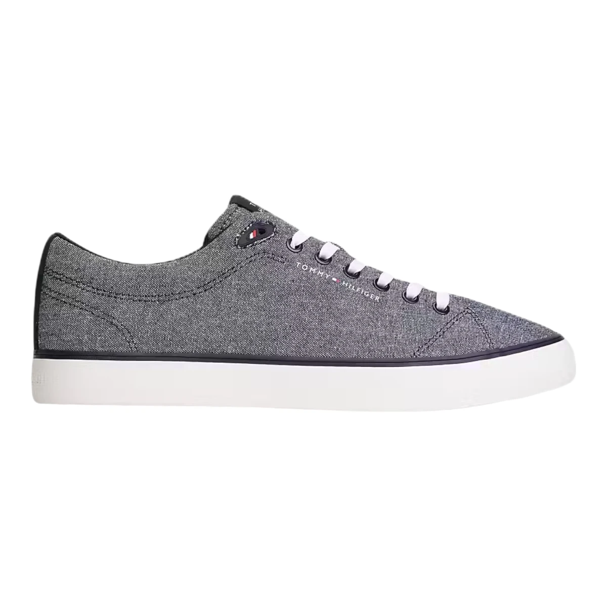 FM0FM05823-BDS Tommy Hilfiger muške pletene tenisice TH Court Knit crne