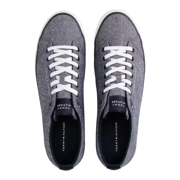 FM0FM05823-BDS Tommy Hilfiger muške pletene tenisice TH Court Knit crne
