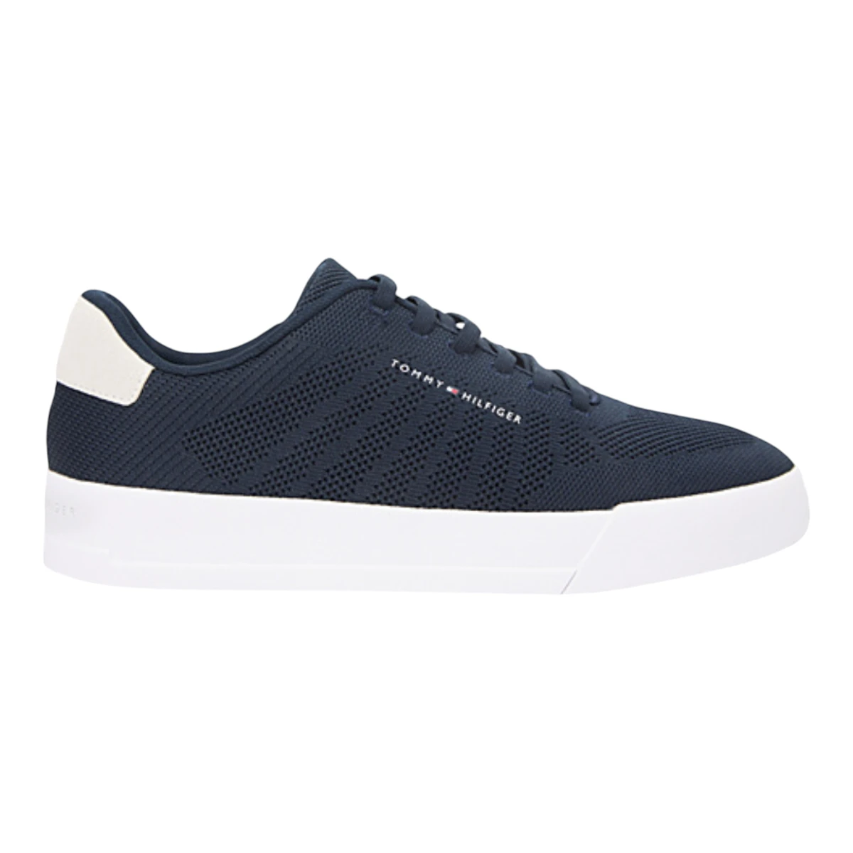 FM0FM05823-DW5 Tommy Hilfiger muške pletene tenisice TH Court Knit tamnoplave