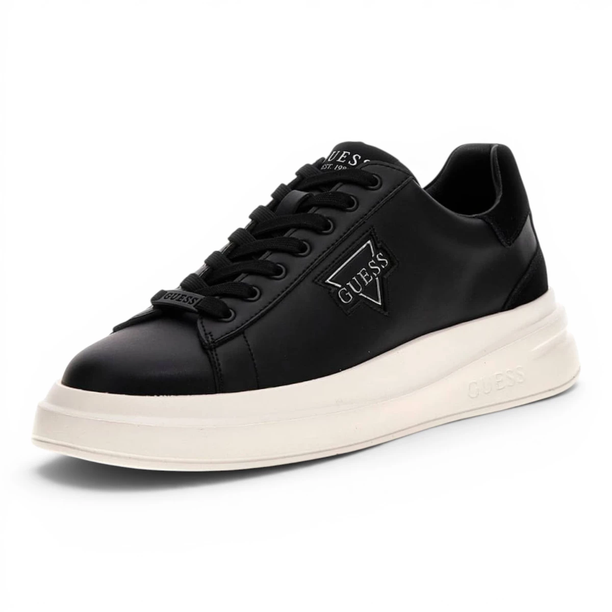 FMFBANLEL12-BLACK Guess muške tenisice ELBAN BLACK
