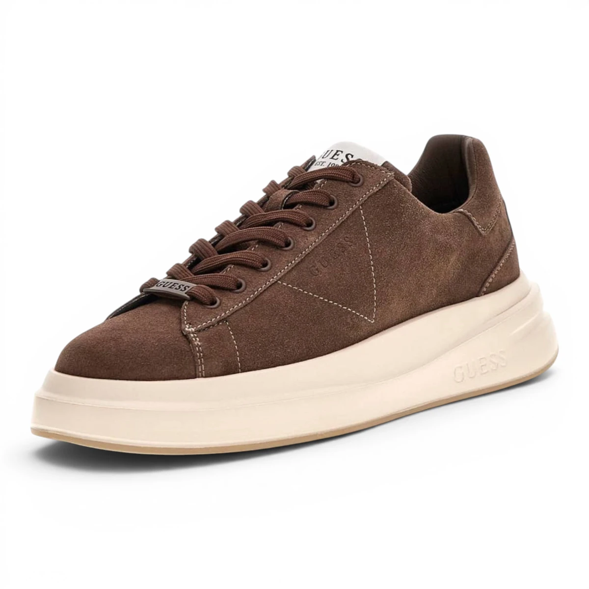 FMFLBASUE12-BROWN Guess muška tenisica ELBA BROWN
