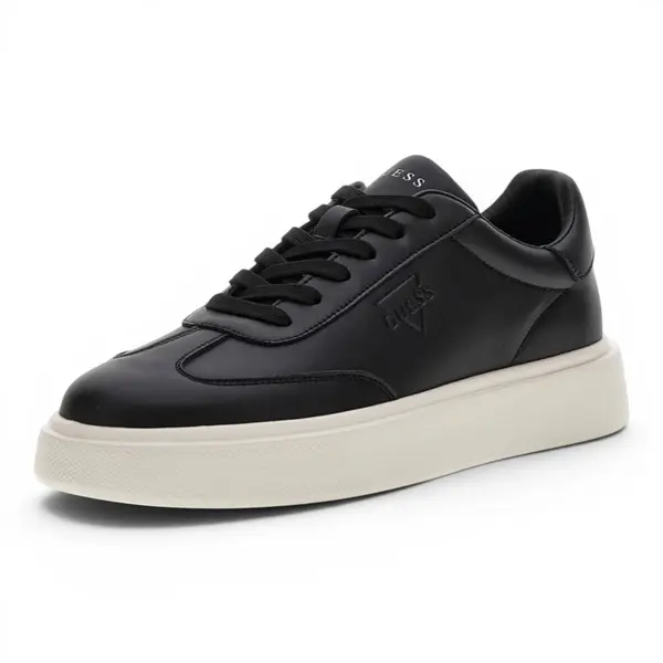 FMFPLALEA12-BLACK Guess muška tenisica PLAZA BLACK
